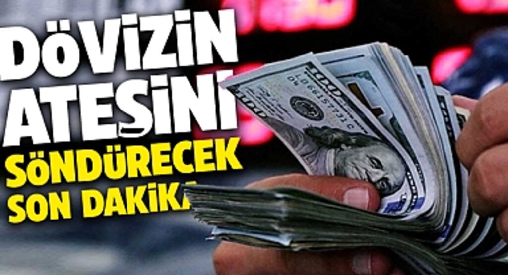 Dövizin Ateşini Söndürecek Son Dakika... Merkez Bankası Başkanı Açıkladı!