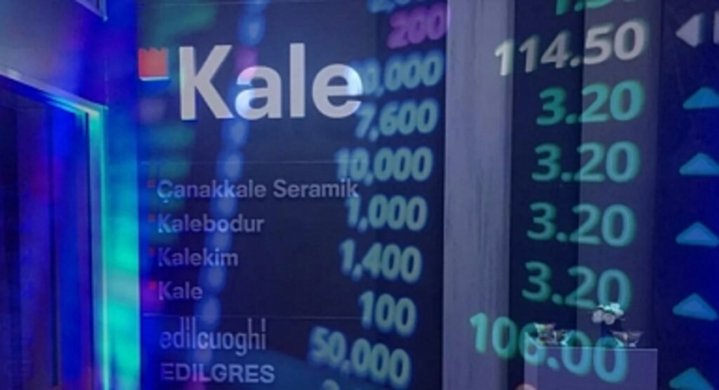 Kale Seramik'in Halka Arzı Başarıyla Tamamlandı
