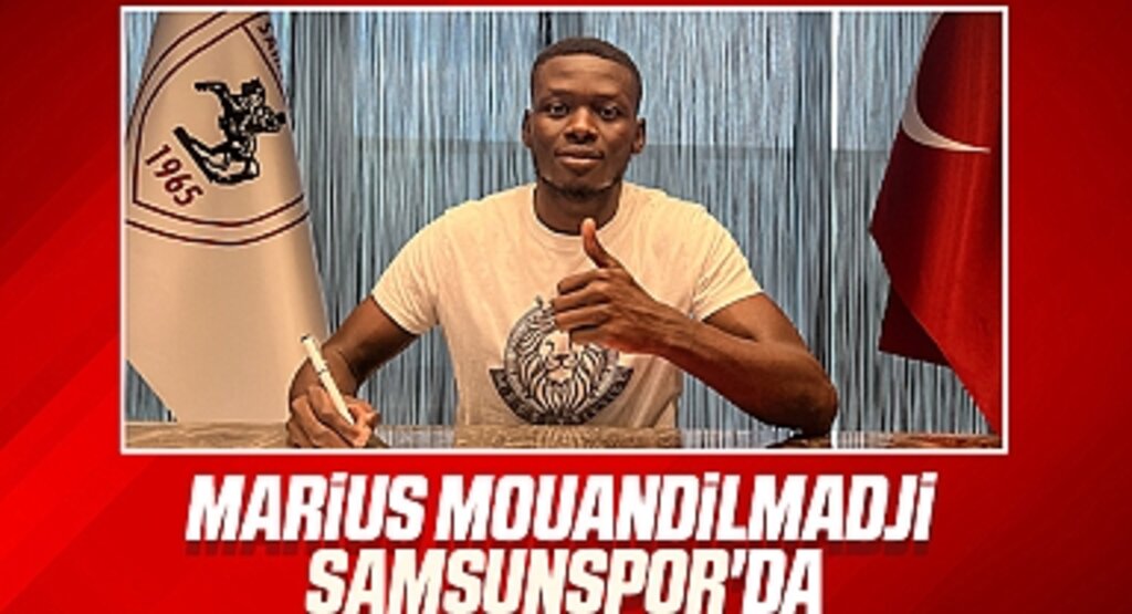 Samsunspor, Marius Mouandilmadji ile 3 Yıllık Sözleşme İmzaladı