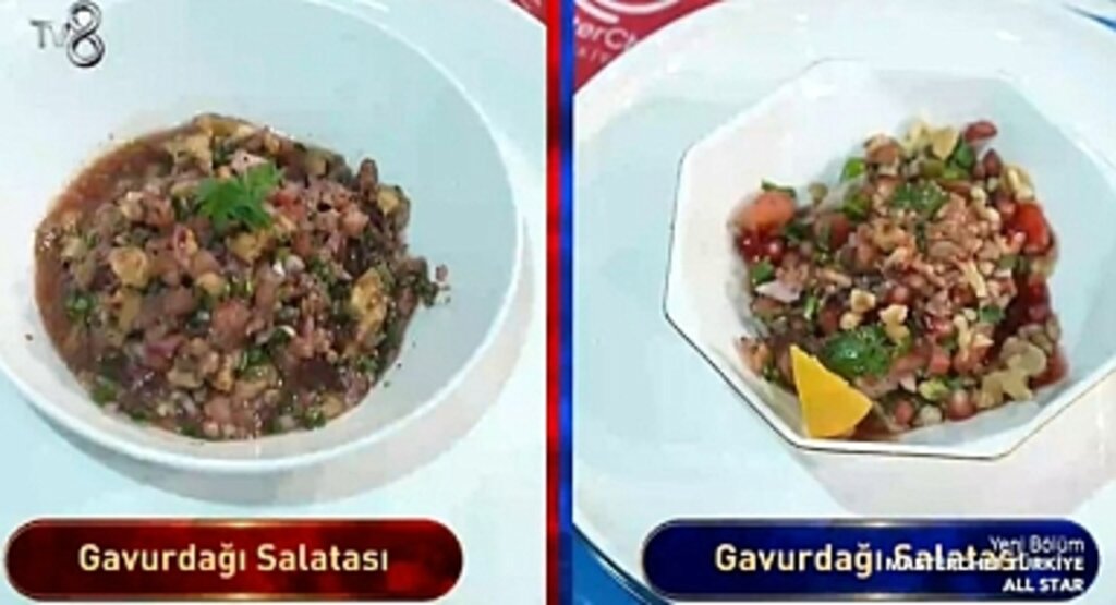 Gavurdağı Salatası Tarifi: MasterChef 17 Ağustos Yarışmasında Denenen Gaziantep Lezzeti