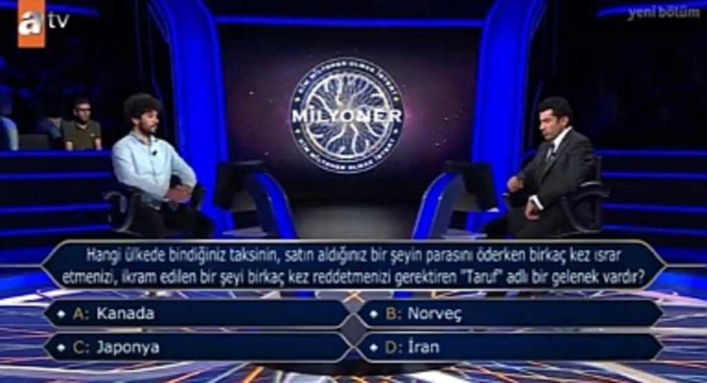 Kim Milyoner Olmak İster? 15 Ağustos Bölümünde 50 Bin TL'lik Soru: Hangi Ülkede 
