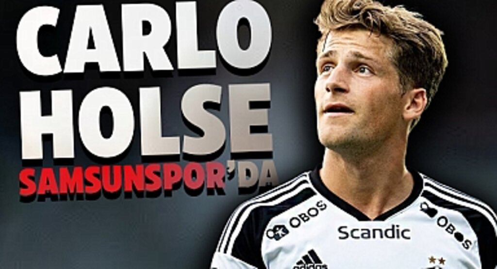 Rosenborg'dan Samsunspor'a Transfer: Carlo Holse 2.5 Milyon Euro'ya Kırmızı-Beyazlı Formayı Giyecek