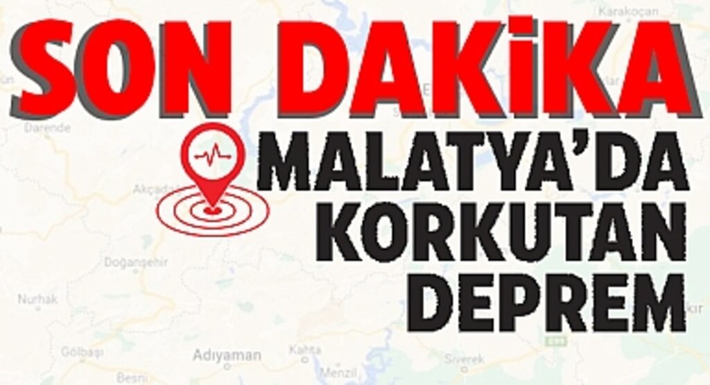 Malatya Yeşilyurt’ta 5.3 Büyüklüğünde Deprem! Çevre İllerden de Hissedildi