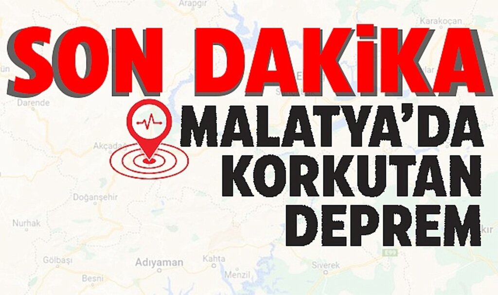 Malatya Yeşilyurt’ta 5.3 Büyüklüğünde Deprem! Çevre İllerden de Hissedildi