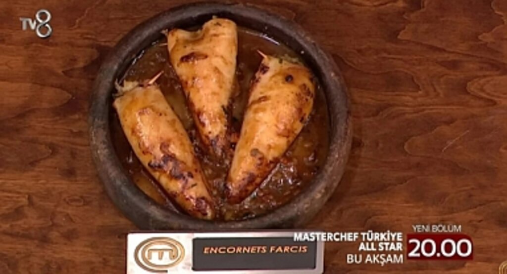 MasterChef'te Fransız Lezzeti: Encornets Farcis Tarifi!