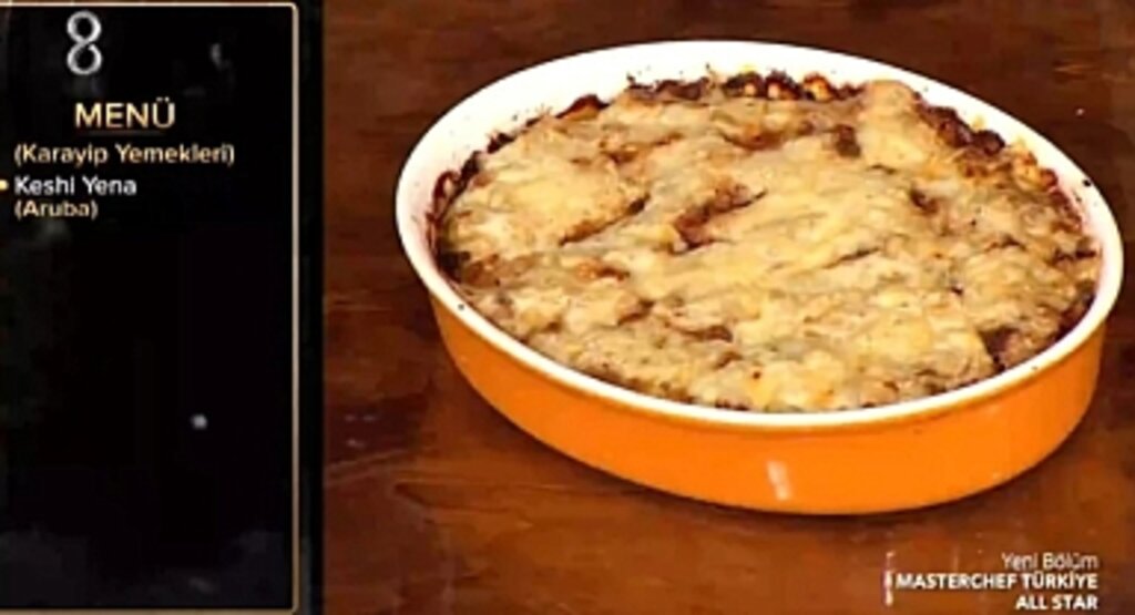 Masterchef'te Karayip Lezzetinin Taçlandığı Keshi Yena Tarifi! Geleneksel Dolmanın Şahane Yapılışı