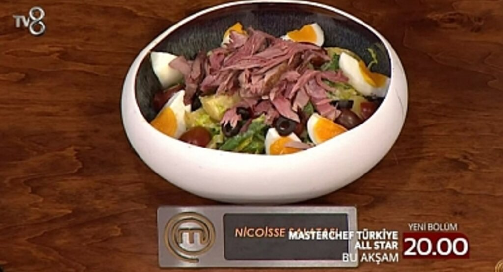 MasterChef'te Lezzetli Deneyim: Nicoise Salatası Tarifi!