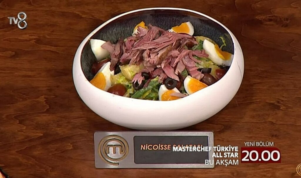 MasterChef'te Lezzetli Deneyim: Nicoise Salatası Tarifi!