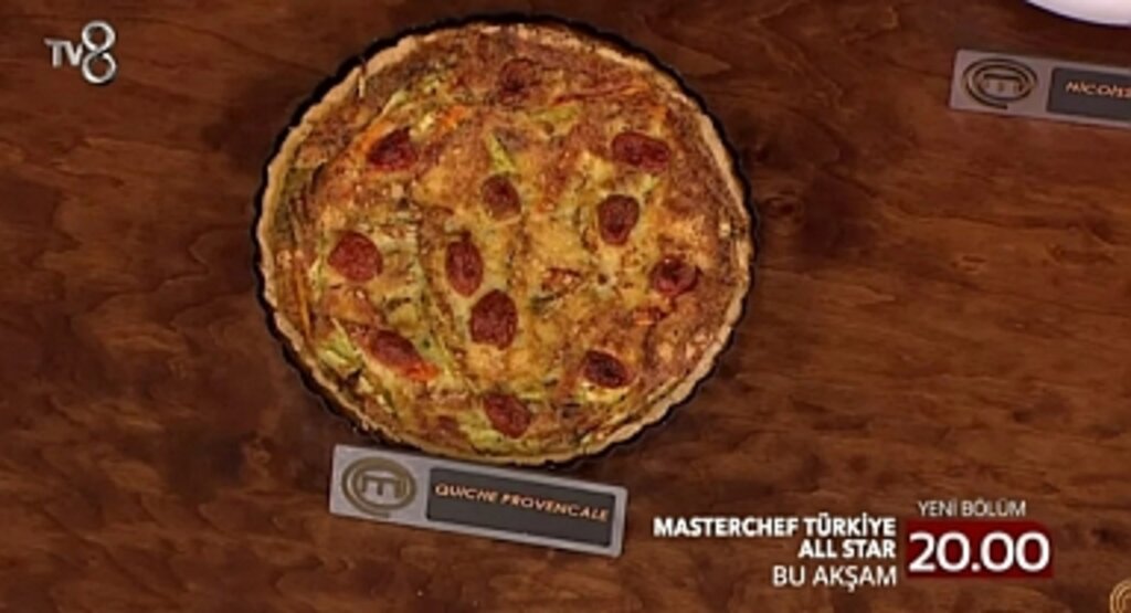 MasterChef’te Fransız Rüzgarı: Quiche Provençale Tarifi Damaklarda İz Bıraktı