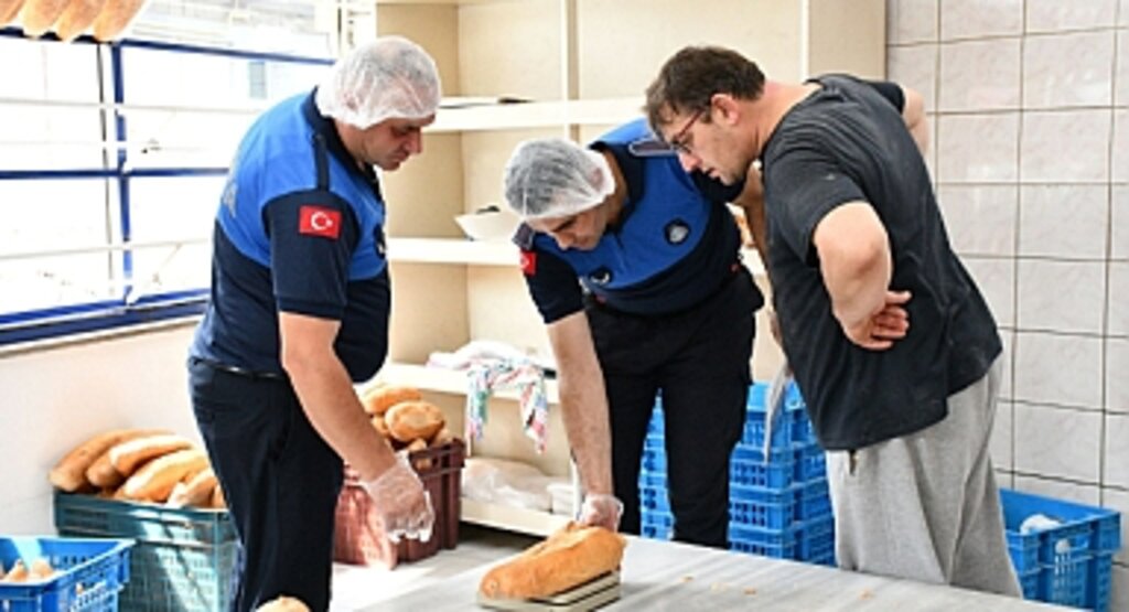 Terme Belediyesi Zabıta Müdürlüğü'nden Fırınlara Gramaj Denetimi