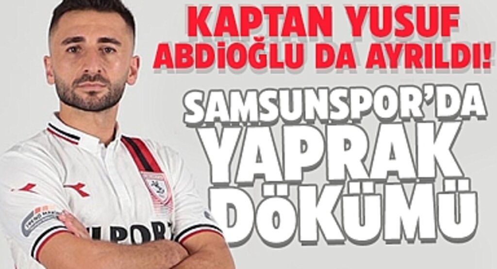 Yılport Samsunspor, Transfer Döneminde 18 Futbolcuyla Yolları Ayırdı! Kaptan Yusuf Abdioğlu da Ayrıldı!