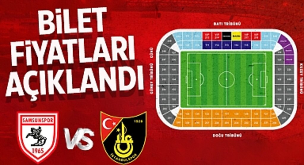 Yılport Samsunspor'un İstanbulspor Karşılaşması için Bilet Fiyatları Açıklandı: Taraftarlar Hazır mı?