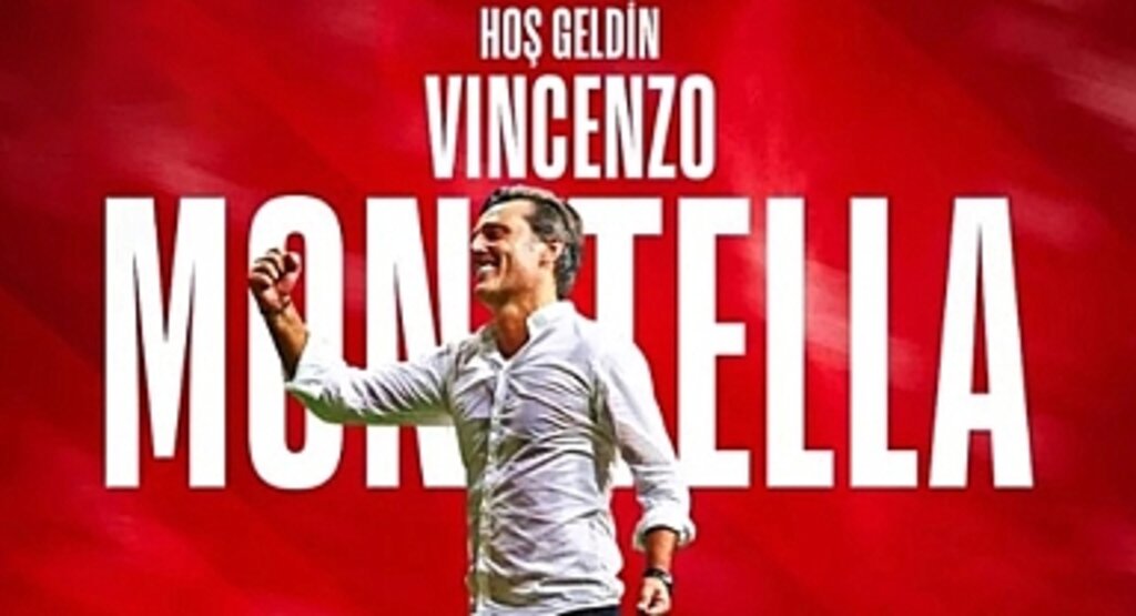 A Milli Takım'ın Yeni Teknik Direktörü Vincenzo Montella Oldu