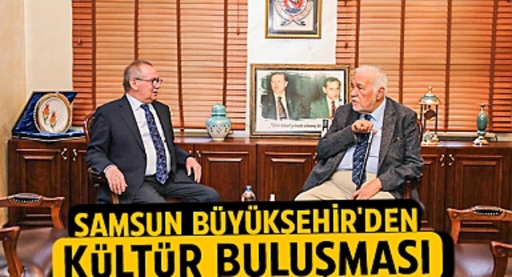 Samsun Büyükşehir'den Kültür Buluşması: Başkan Demir ve Prof. Ortaylı İşte İşte Görüştü!