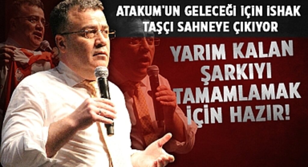 Atakum'un Geleceği İçin İshak Taşçı Sahneye Çıkıyor: Yarım Kalan Şarkıyı Tamamlamak İçin Hazır!