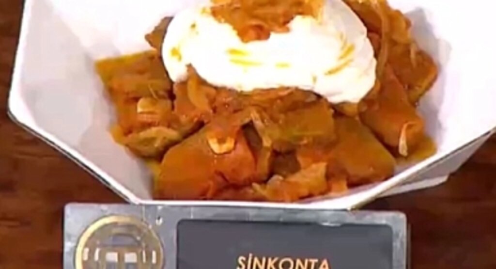 MasterChef Türkiye'nin Lezzet Şöleni: Sinkonta Tarifi