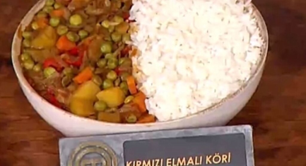 MasterChef Türkiye'nin Şahane Tarifi: Kırmızı Elmalı Köri