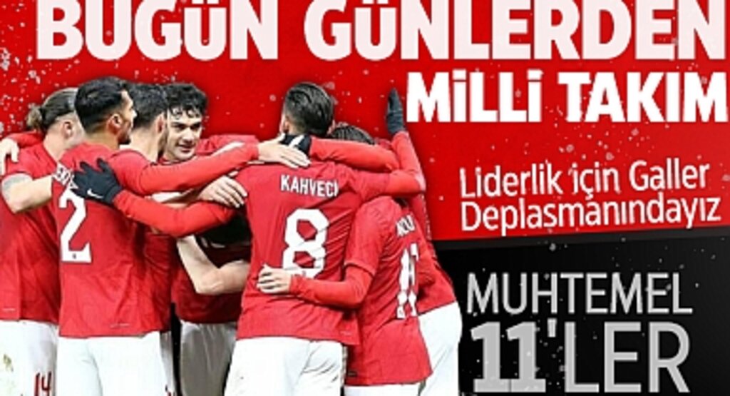 Milli Takım, Galler Maçıyla EURO 2024 Bileti İçin Liderlik İddiasında