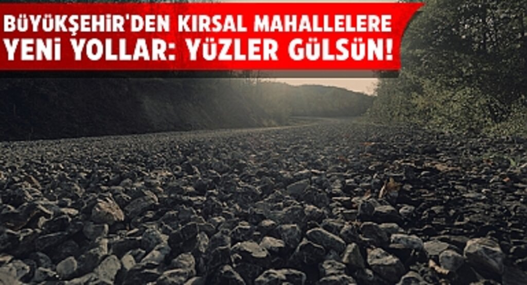 Bafra’da 18.500 metrelik grup yolunda sathi kaplama tamamlandı