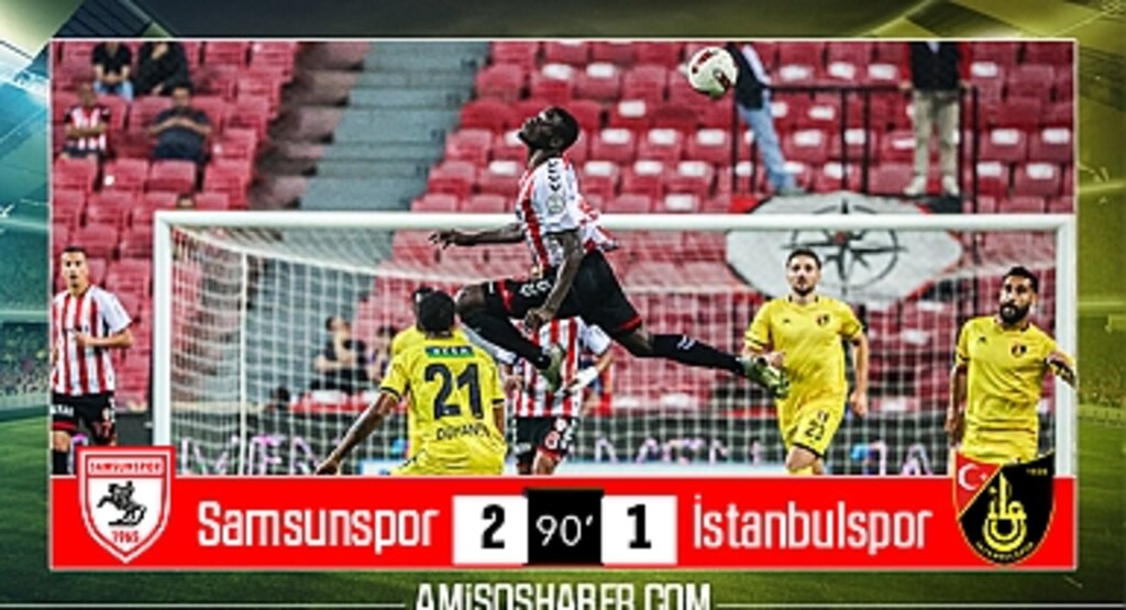 Samsunspor 2-1 İstanbulspor MAÇ SONUCU