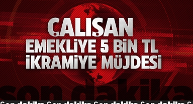Son Dakika: Çalışan Emekliye İkramiye Müjdesi