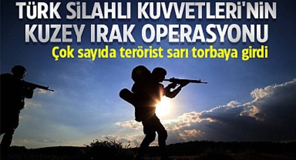 Türk Silahlı Kuvvetleri'nin Kuzey Irak Operasyonu: 17 Hedef İmha Edildi