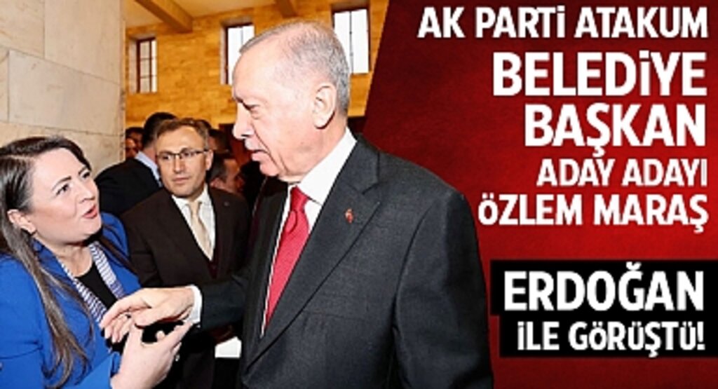 AK Parti Atakum Belediye Başkan Aday Adayı Özlem Maraş, Erdoğan ile Görüştü!