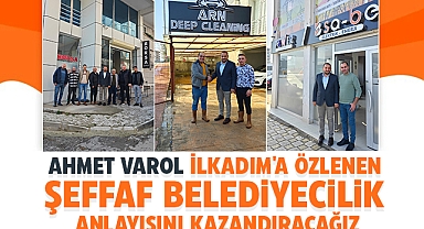 AK Parti İlkadım Belediye Başkan Aday Adayı Ahmet Varol, İlkadım İçin Şeffaf Belediyecilik Vadediyor