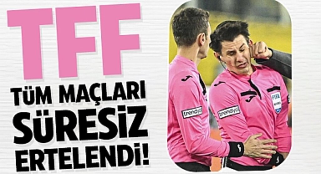 Ankaragücü Başkanı'nın Hakem Saldırısı Sonrası Süper Lig Maçları Süresiz Ertelemeye Alındı