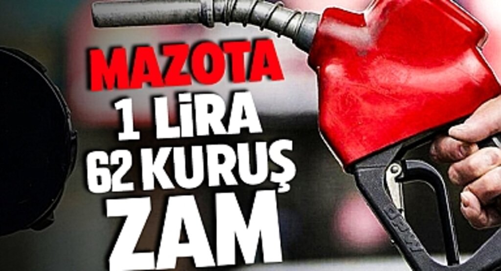 Araç Sahiplerini Üzen Gelişme: Motorine Gece Yarısı Zam Geliyor!