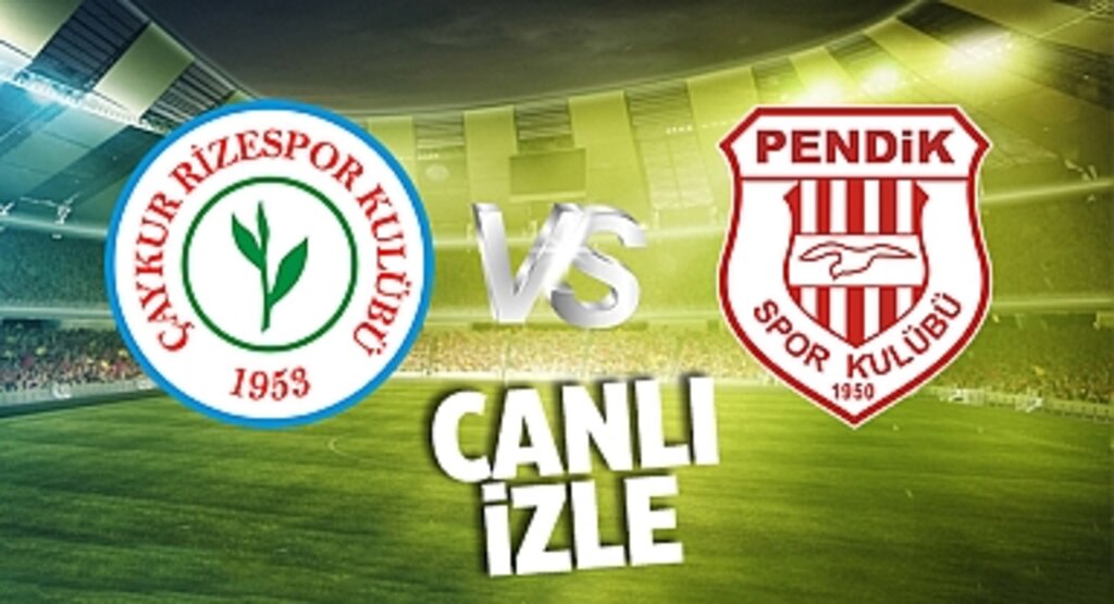 Ç.Rizespor Pendikspor Maçı Canlı İzle: Şifresiz Bein Sports HD Yayını