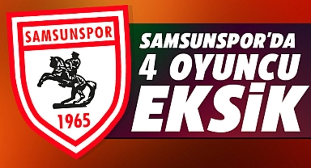 Samsunspor, Konyaspor Maçına 5 Eksikle Çıkacak