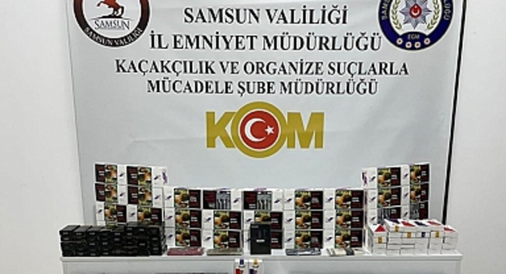 Samsun'da Kaçakçılığa Geçit Yok: Makaron Sigara ve Kaçak Elektronik Malzeme Ele Geçirildi!