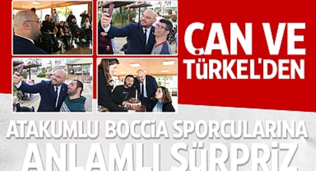 Çan ve Türkel'den Atakumlu Boccia Sporcularına Sürpriz