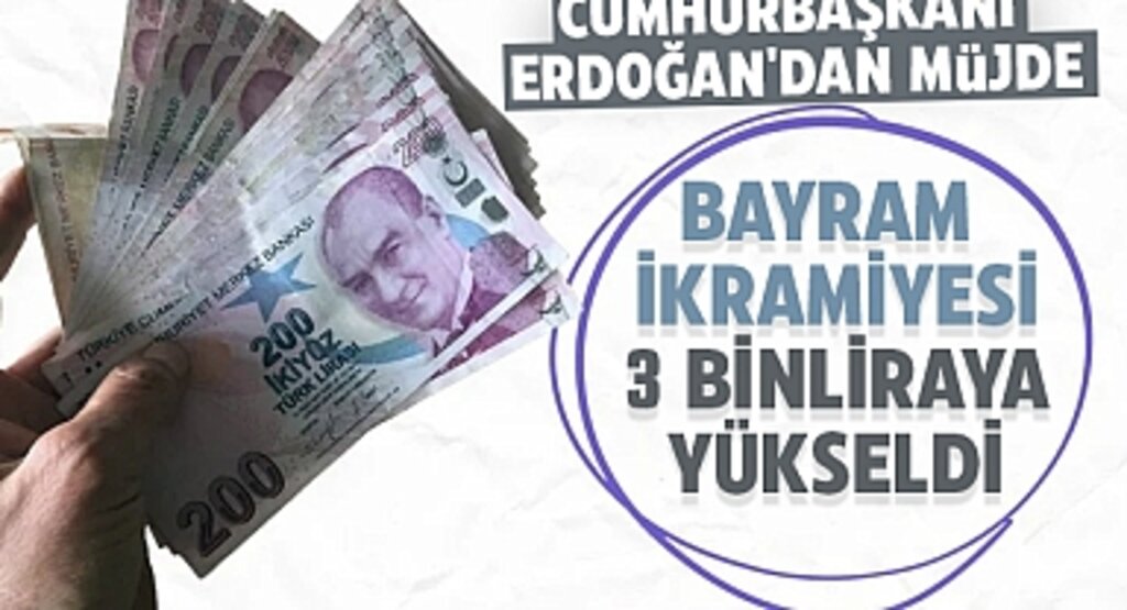 Emeklilere Bayram Müjdesi: İkramiyeler 3 Bin TL'ye Yükseliyor!