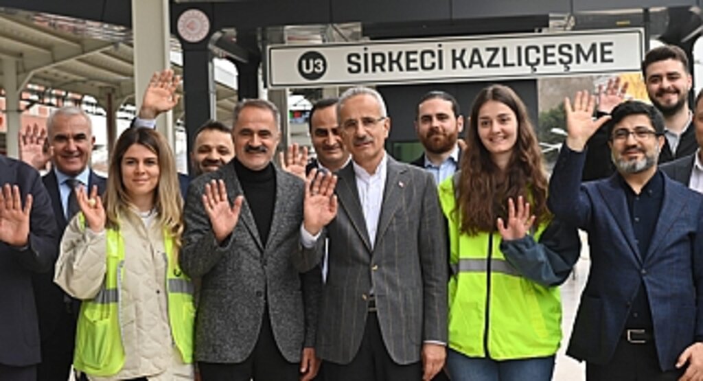 İstanbul'un Yeni Nesil Ulaşım Projesi: Sirkeci-Kazlıçeşme Raylı Sistem Yarın Hizmete Girecek