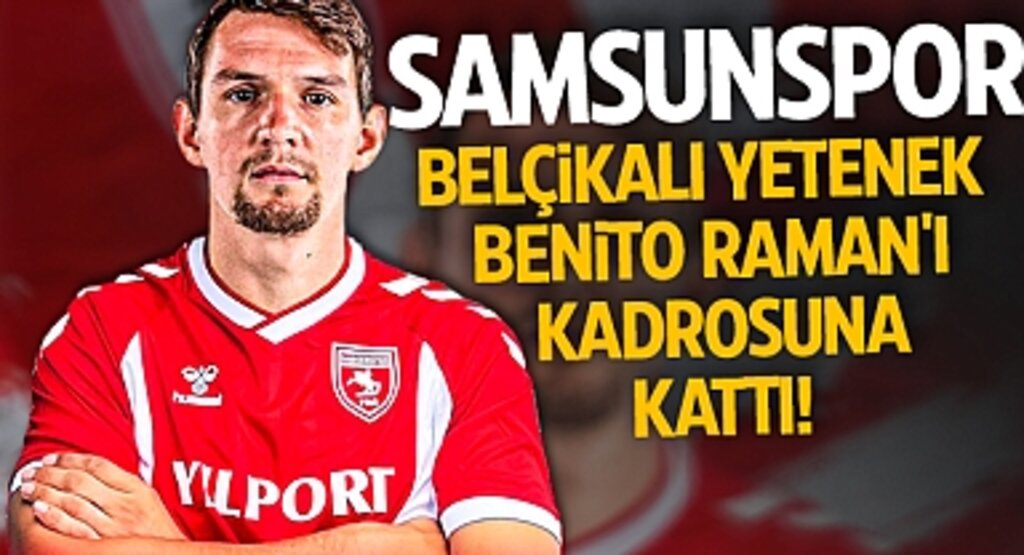 Samsunspor, Belçikalı Yetenek Benito Raman'ı Kadrosuna Kattı!