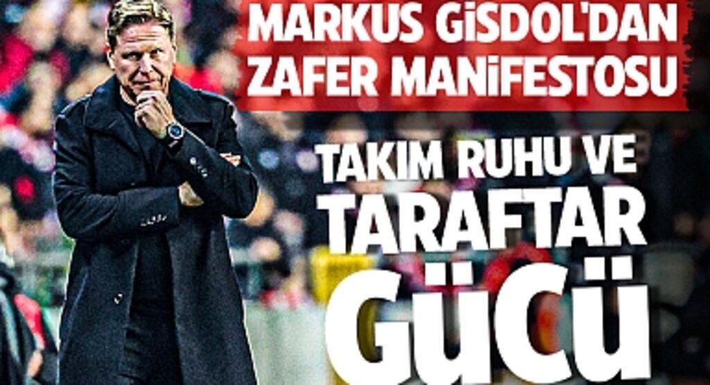 Samsunspor'un Teknik Direktörü Markus Gisdol'dan Zafer Manifestosu: Takım Ruhu ve Taraftar Gücü