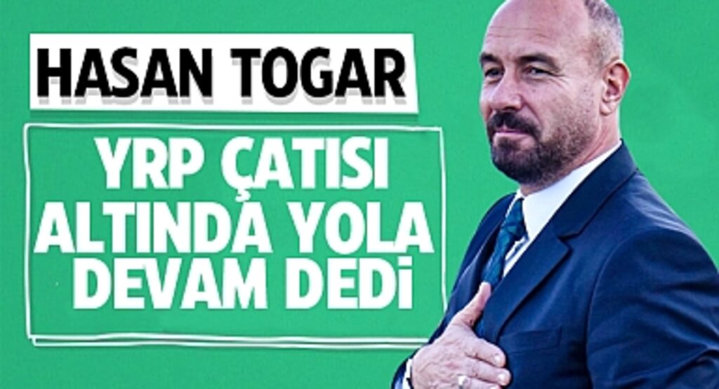 Tekkeköy Belediye Başkanı Hasan Togar, YRP Çatısı Altında Yola Devam dedi