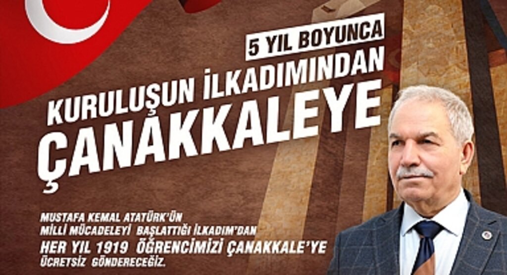 Başkan Demirtaş, Gençleri Ecdadıyla Buluşturacak Projenin Müjdesini Duyurdu: Her Yıl 1919 Genç Çanakkale'ye Gidecek