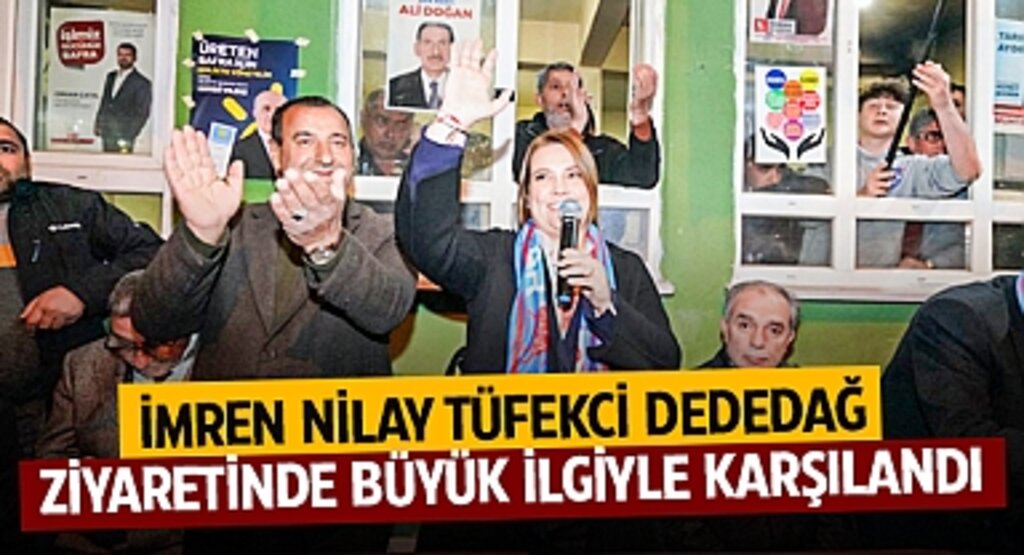 İmren Nilay Tüfekci, Dededağ Ziyaretinde Büyük İlgiyle Karşılandı