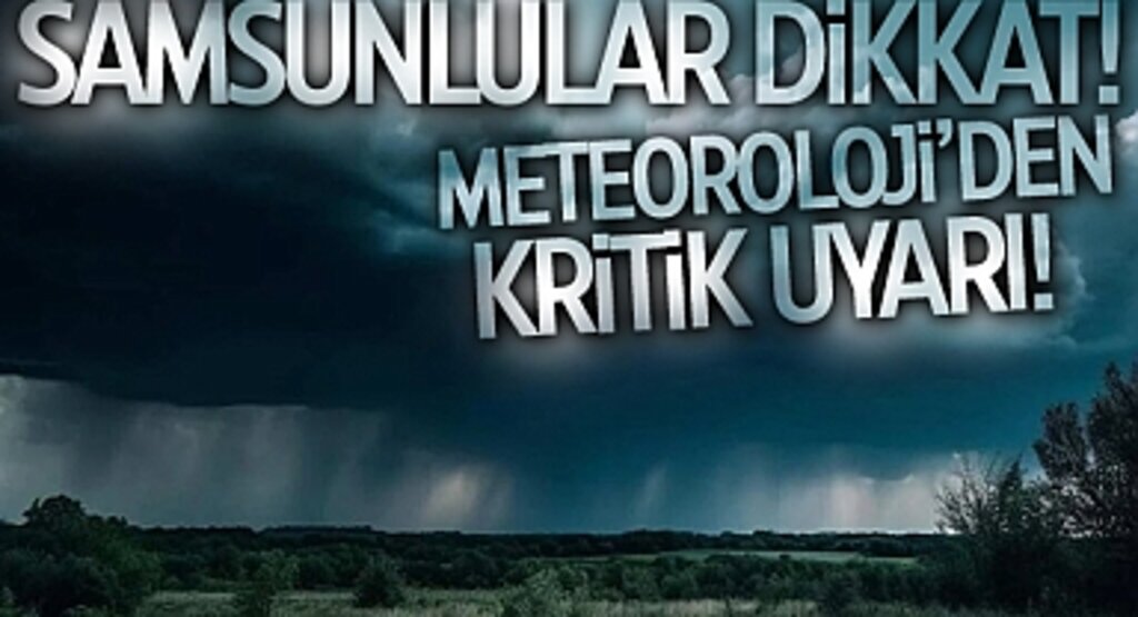 Dikkatli Olun! Orta ve Doğu Karadeniz'de Fırtına Uyarısı