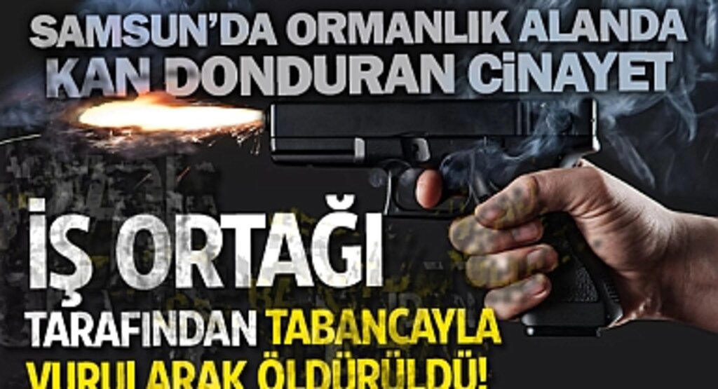 Ormanlık Alanda Kan Donduran Cinayet: İş Ortağı Tarafından Tabancayla Vurularak Öldürüldü!