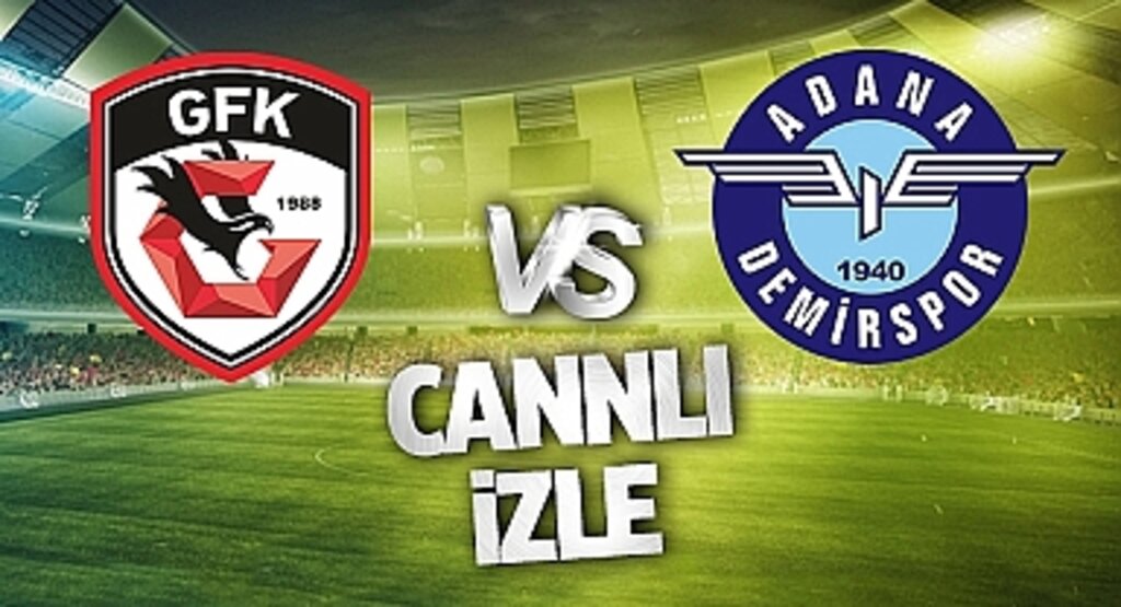 Adana Demirspor Gaziantep maçı beIN Connect Şifresiz Canlı Yayın İzle