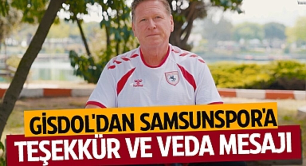Markus Gisdol’dan Duygusal Veda: Samsun’da Geçirdiğim Zamanı Asla Unutmayacağım