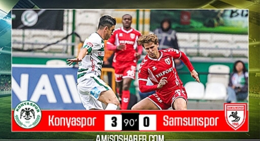 Konyaspor 3 - 0 Samsunspor | Maç Sonucu