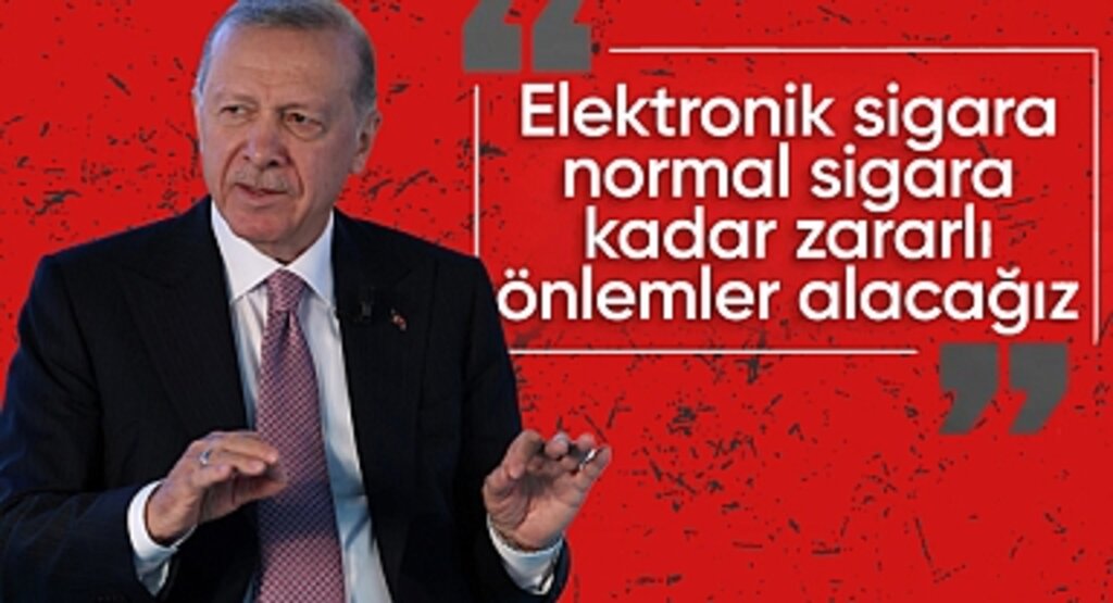Cumhurbaşkanı Erdoğan’dan Elektronik Sigaralara Karşı Sert Uyarı: Yeni Bir Halk Sağlığı Sorunu