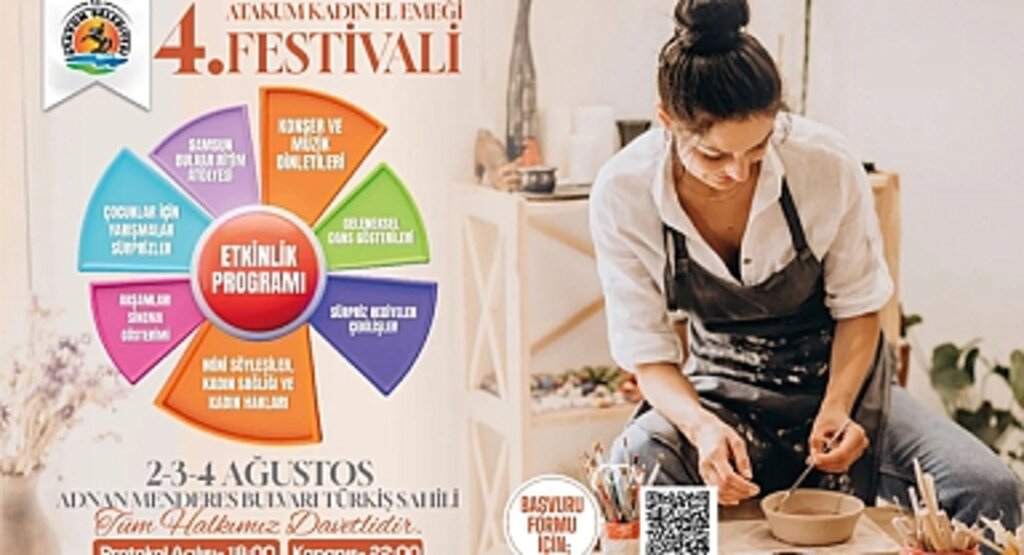 Atakum’da 4. Kadın El Emeği Festivali Başlıyor