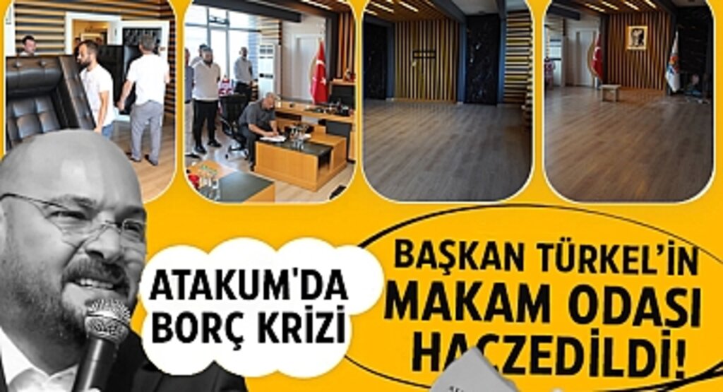 Atakum Belediyesi'nde Şok Gelişme: Başkan Türkel'in Makam Odası Haczedildi!