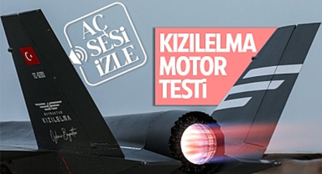 Bayraktar Kızılelma'nın Motor Çalıştırma Testi Başarıyla Tamamlandı